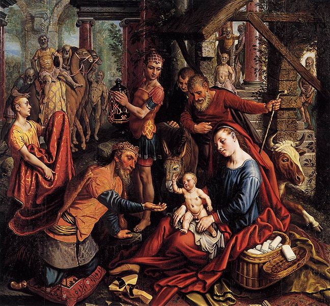 Pieter Aertsen adoration of the Magi